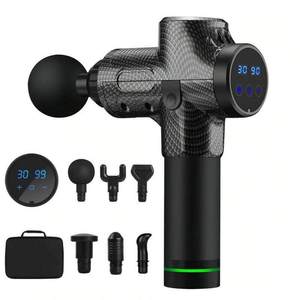 Carbon Massage Gun Percussion 30 Speed Deep Tissue